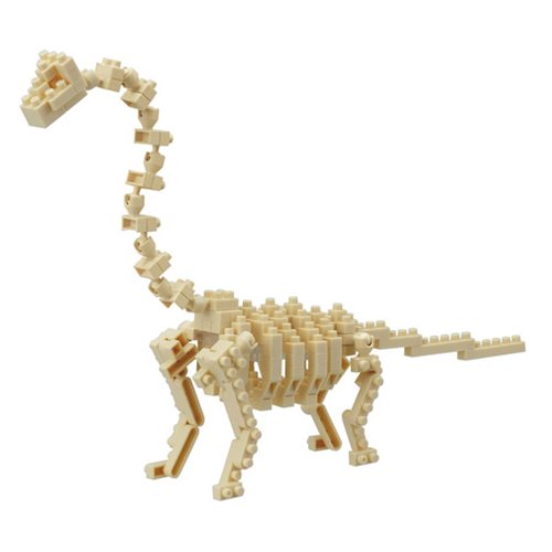 Brachiosaurus Skeleton Nanoblock Constructible Figure